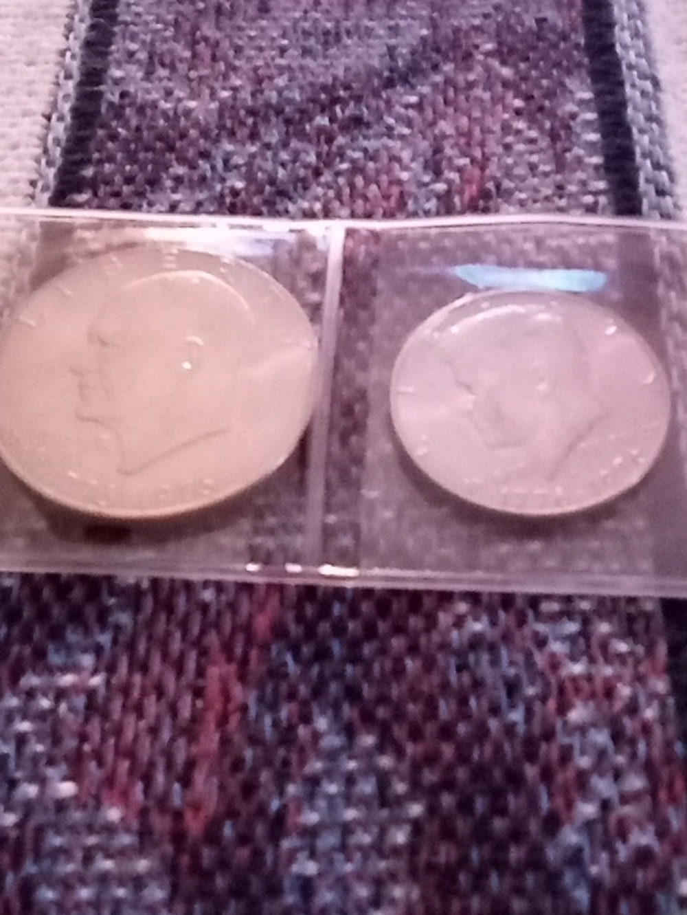 Set Of Bicentennial Coins 1776-1976 Ike Eisenhower And  Kennedy Half Dollar 💰